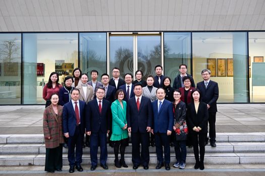 Delegates from China Universities Press Visit UCD Confucius Institute